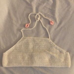 New Handmade Boho Bohemian Crochet Crop Top